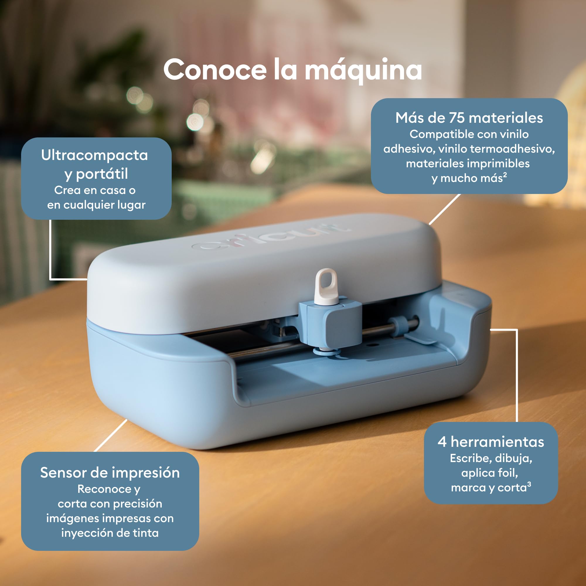 Cricut Joy™ 2 Ultimate Bundle + Contenido digital, Máquina de corte inteligente compacta con prensa térmica para manualidades DIY, tarjetas personalizadas, pegatinas y etiquetas — view 9