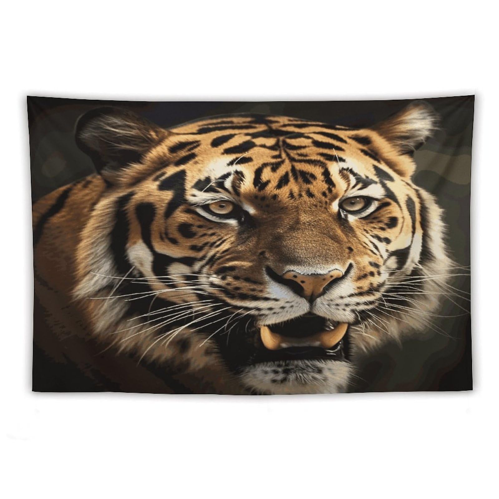 LDGSUPH Tiger Tapestry Wall Hanging Decor Anti-fading Aesthetic Wall Tapestries Fashion Wall Blanket Decor Modern Wall Art Tapestry for Bedroom Home Decor 40"x60"