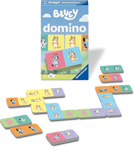 Mitbringspiele 24902 Bluey Domino Ravensburger