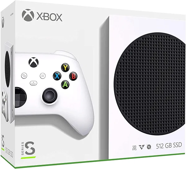Microsoft Xbox Series S 512GB Game All-Digital Console, White - 2 Xbox Wireless Controllers - 1440p Gaming Resolution, 4K Streaming Media Playback, HDMI 2.1 (Renewed)