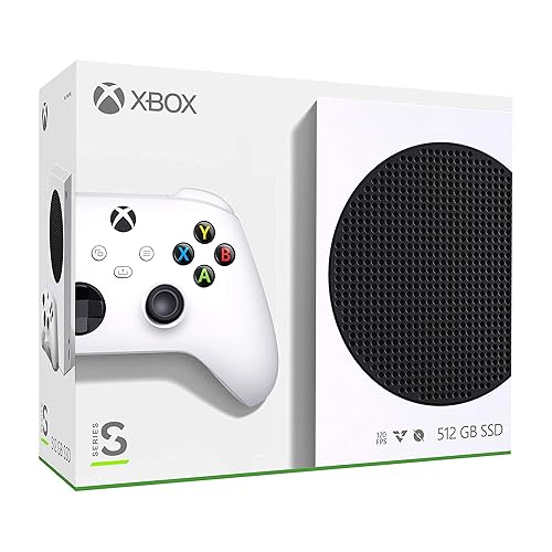 Microsoft Xbox Series S 512GB Game All-Digital Console, White - 2 Xbox Wireless Controllers - 1440p Gaming Resolution, 4K Streaming Media Playback, HDMI 2.1 (Renewed)