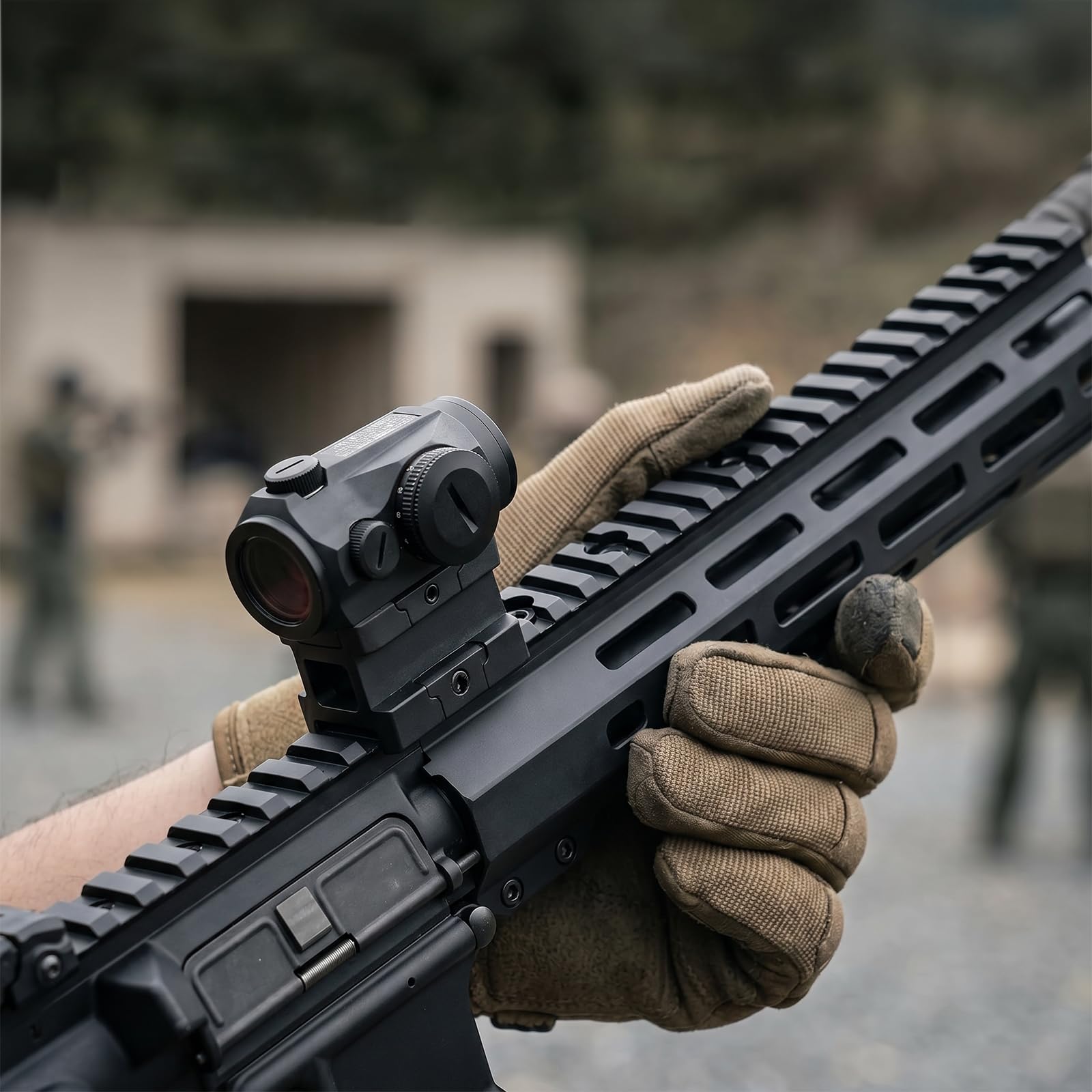 5PCS 20mm Picatinny Rail per M-Lok,Picatinny Rail 3/5/7/9/11 Slots con Chiave Allen a L,10 Dadi a T e 10 Viti,per Mirini Torce Elettriche Impugnature Imbracatura Supporti,Nylon,Nero