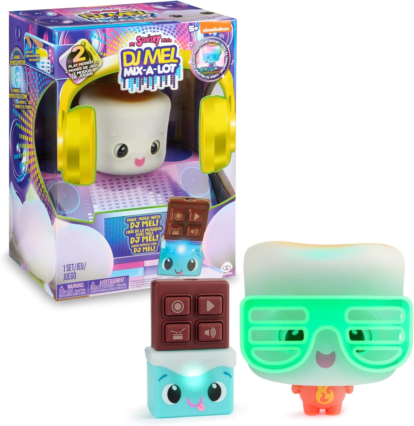 MY SQUISHY LITTLEDJ Mel Mix-A-Lot by WowWee