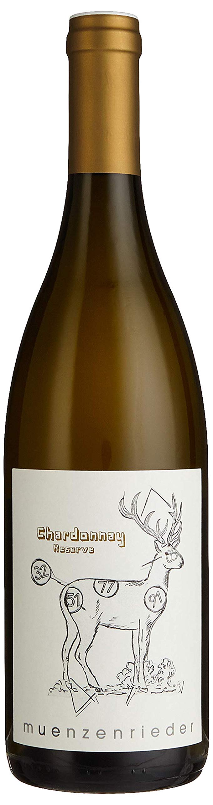 Chardonnay Reserve QUW "Münzenrieder" Weißwein Burgenland trocken (1 x 0.75l)