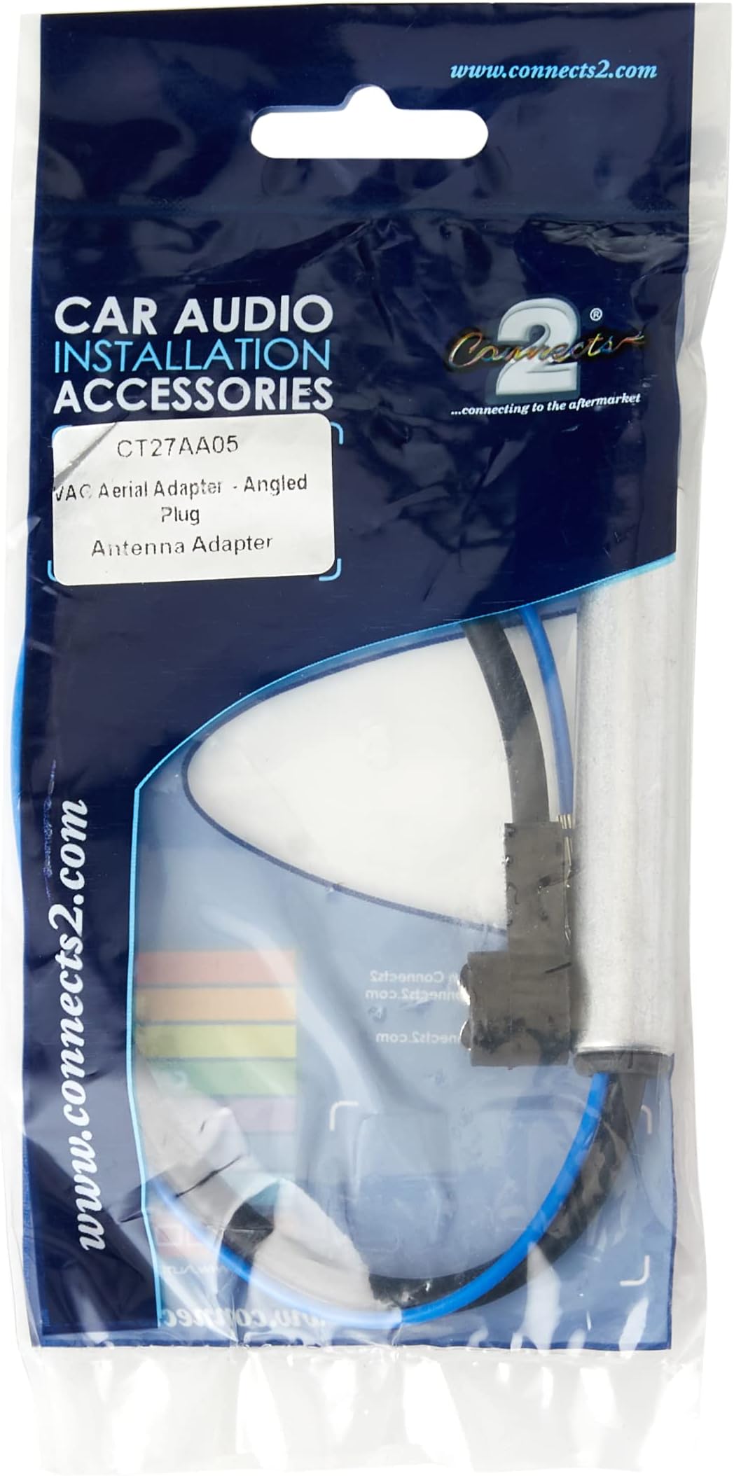 Autoleads PC5-52 Car Audio Aerial Adaptor Lead for ISO-ISO,Black