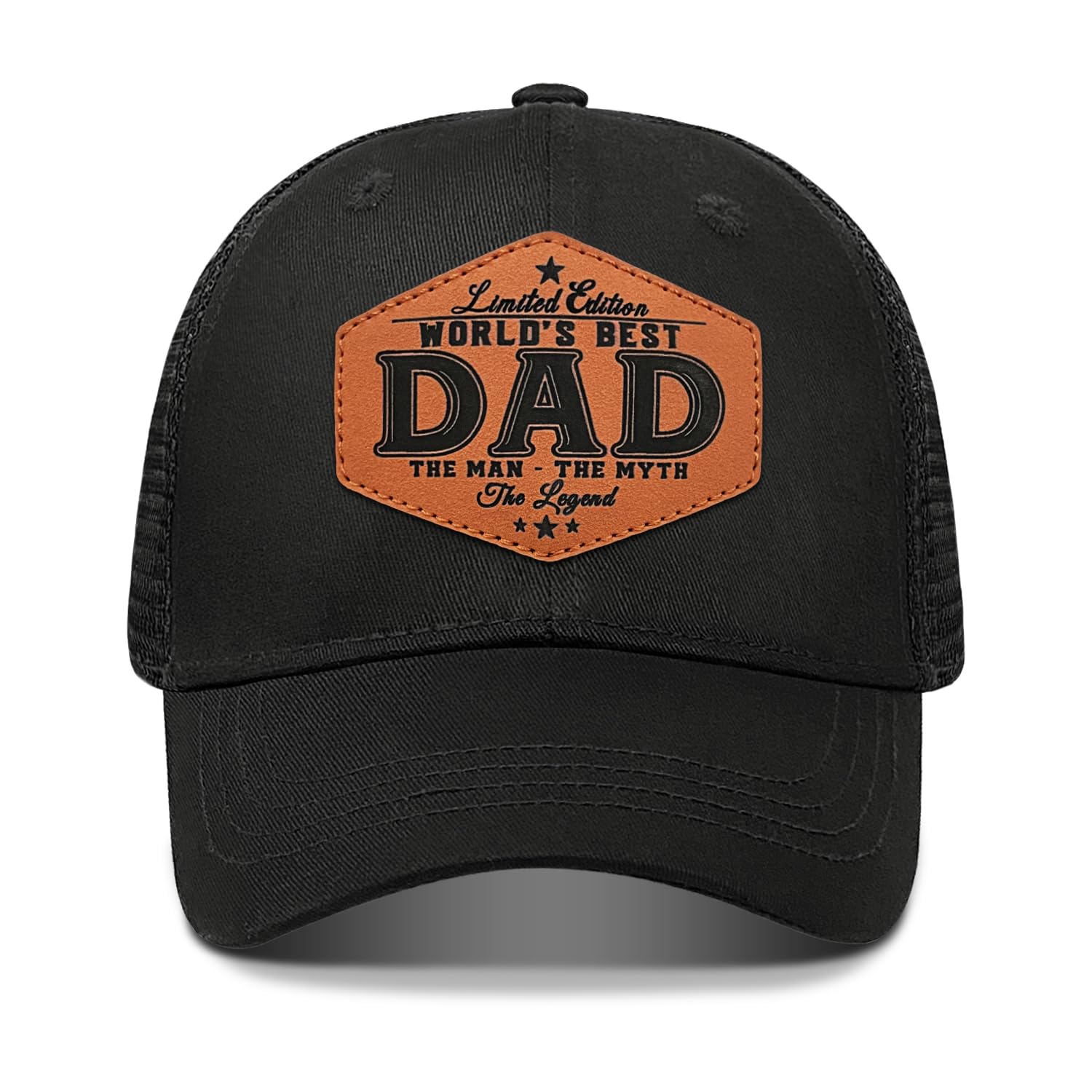 Best Dad Ever Gifts from Daughter/Son,Dad Trucker Hats,Fathers Day Birthday Gifts, World's Best Dad, One size