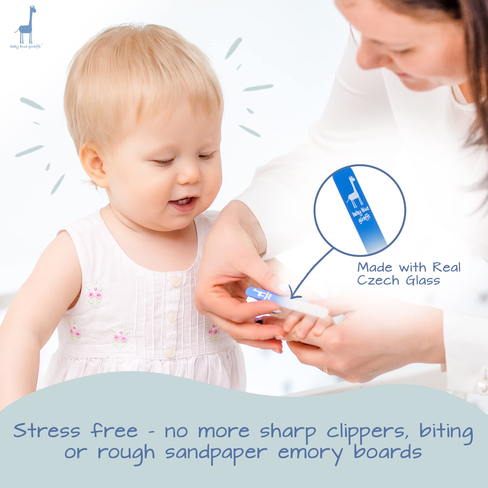 Baby Nail File by Baby Blue Jirafa