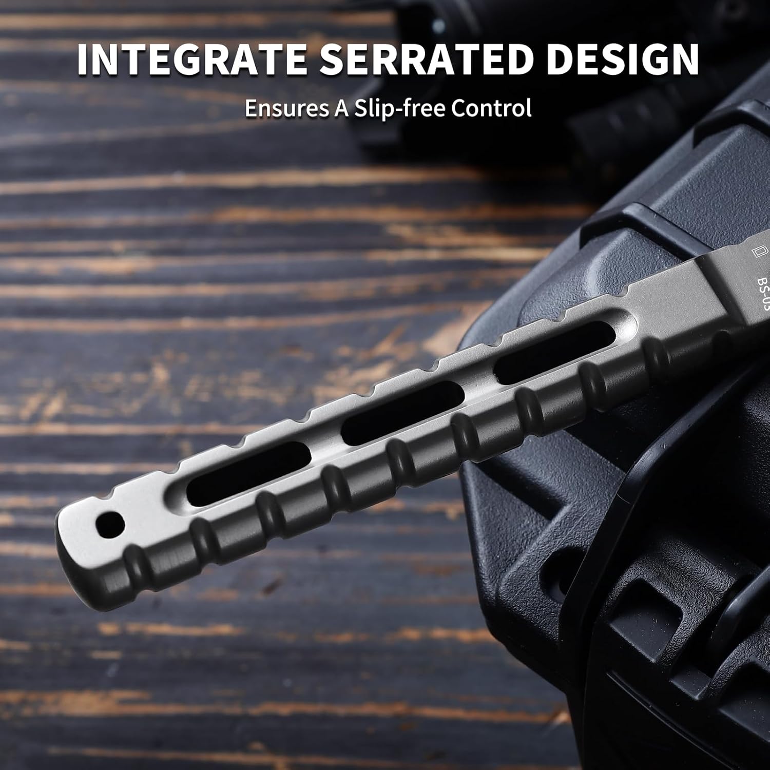 EDC Fixed Blade Knife with Sheath, Camping Knife Fixed Blade 3.54" Outdoor Survival Blade Full Tang Hunting Knives for Men Women BS-03