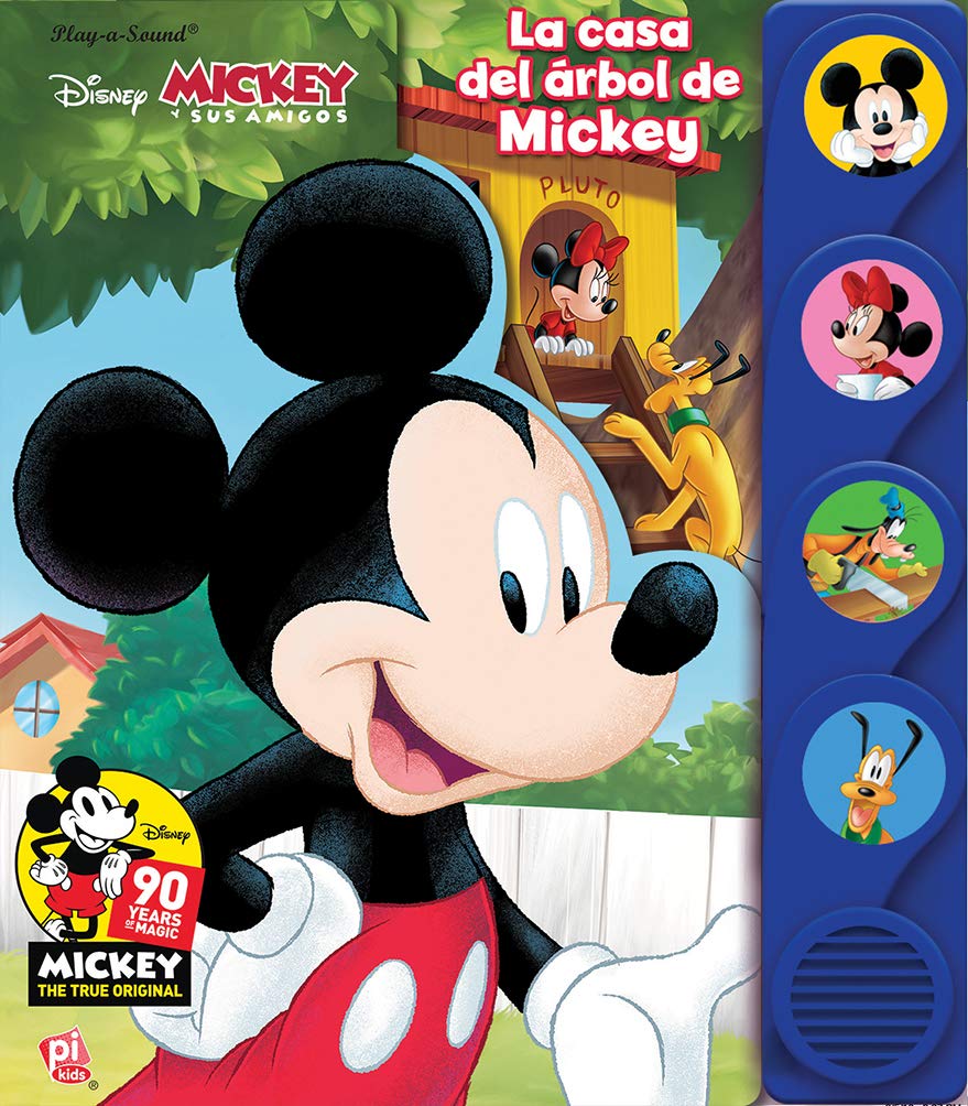 LIBRO DE FORMAS Y SONIDOS MICKEY 90TH LSSB: LA CASA DEL ARBOL DE MICKEY