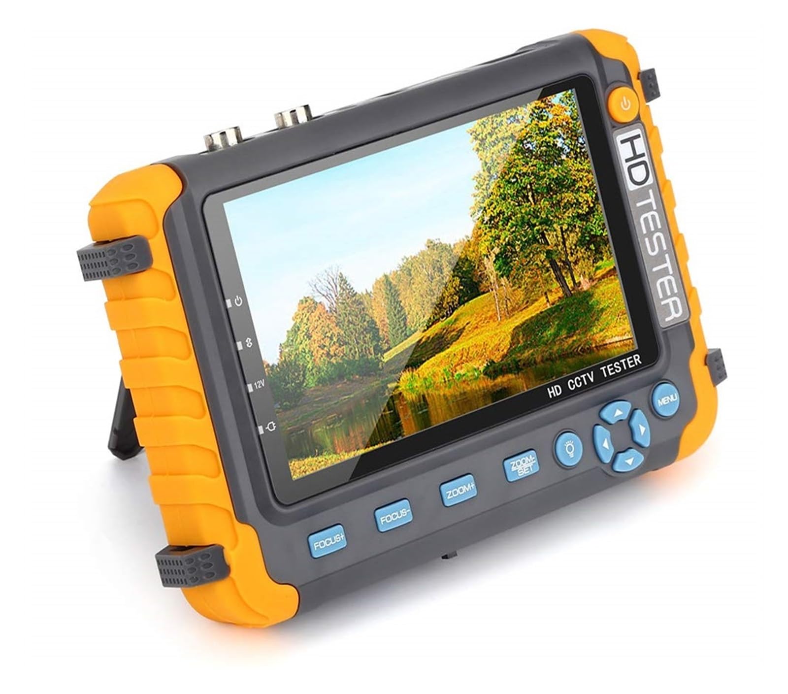 CCTV Tester, IV8W CCTV Analog Camera Tester Mini Monitor 8MP AHD/CVI/TVI PTZ With VGA Input UTP Cable