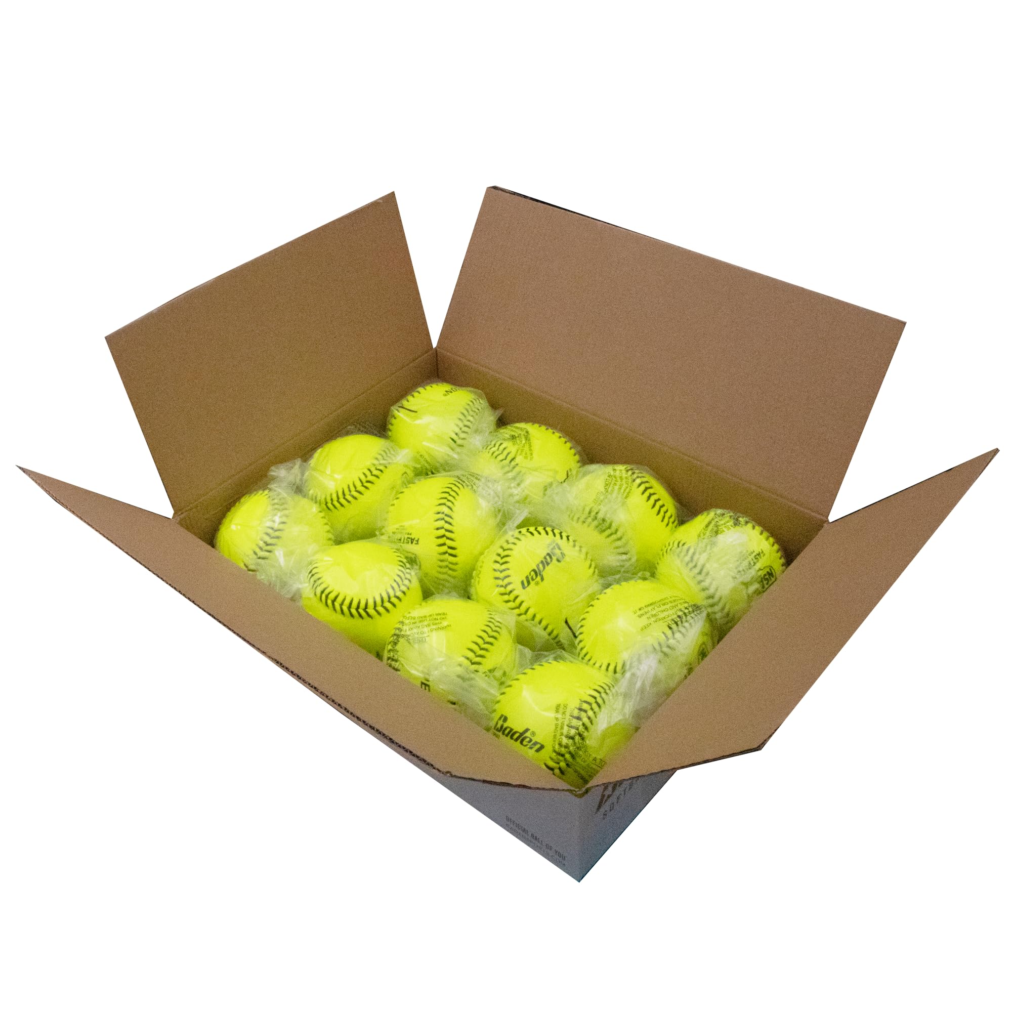 Baden Perfection Softball aus Leder, Dutzend