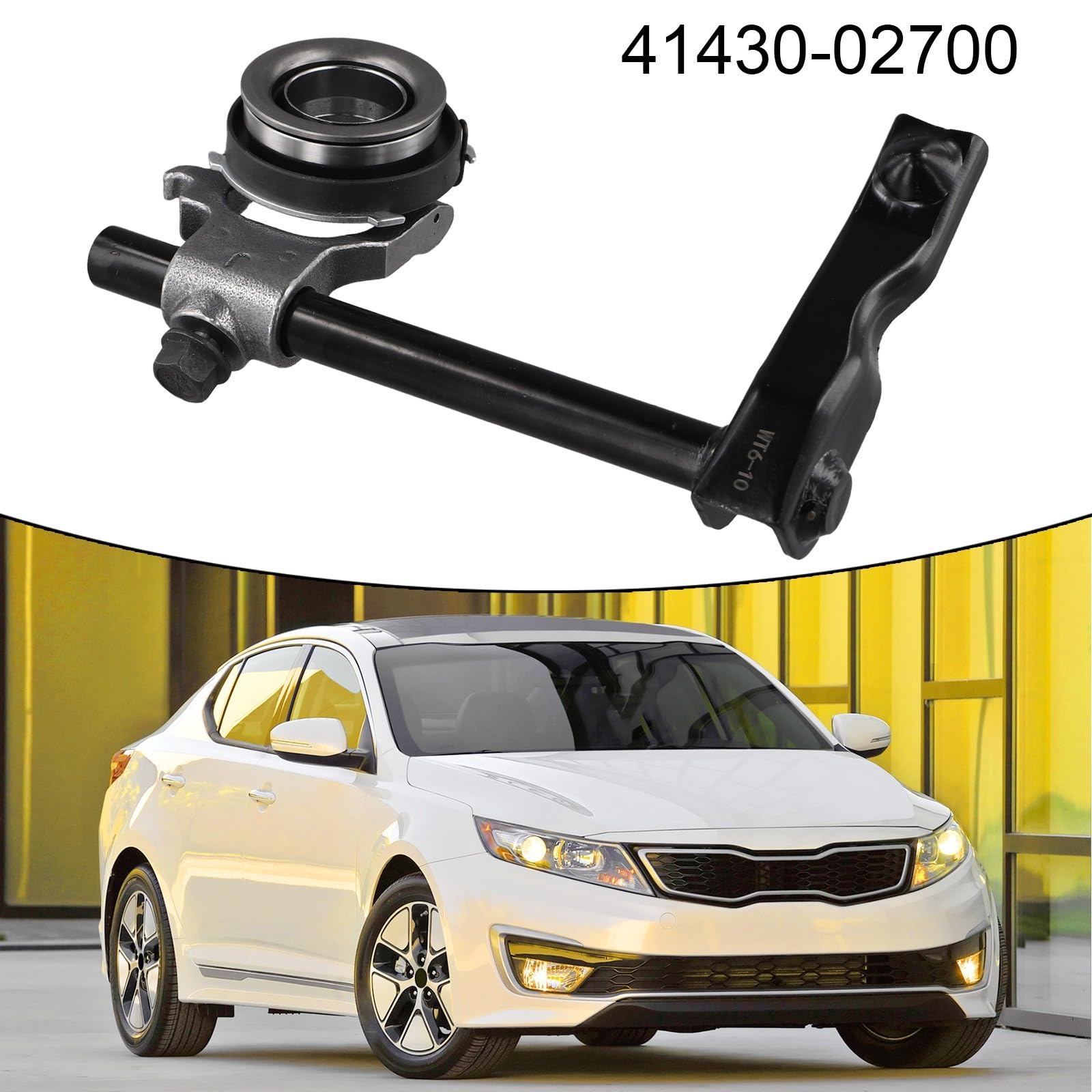 Horquilla de liberación de embrague de metal para Kia para Picanto 2020 en adelante y para Rio 2011 2020, OEM 41430 02700, fácil instalación de reemplazo