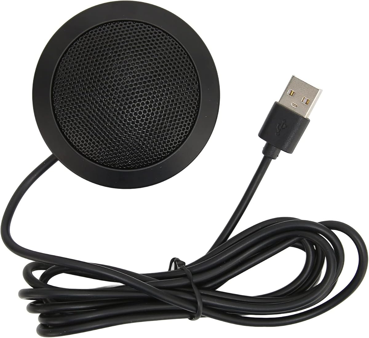 Tangxi PUSOKEI USB Speaker Phon,360° Omnidirectional Microphone,Portable Conference Speakerphone Cancellation for Online Meeting, Business Conference and Negotiation