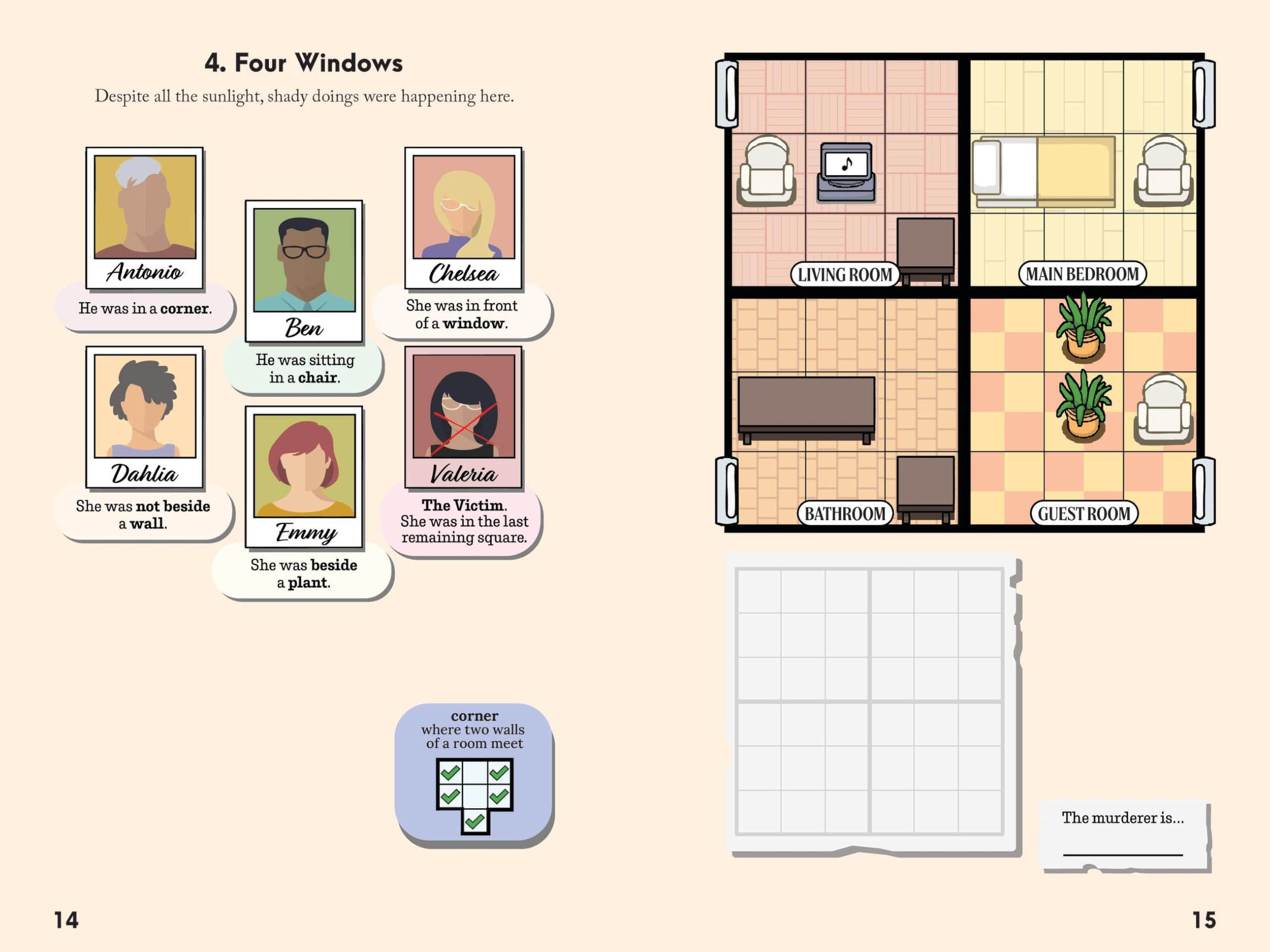 Murdoku: 80 Murder Mystery Logic Puzzles — Amazon image 2