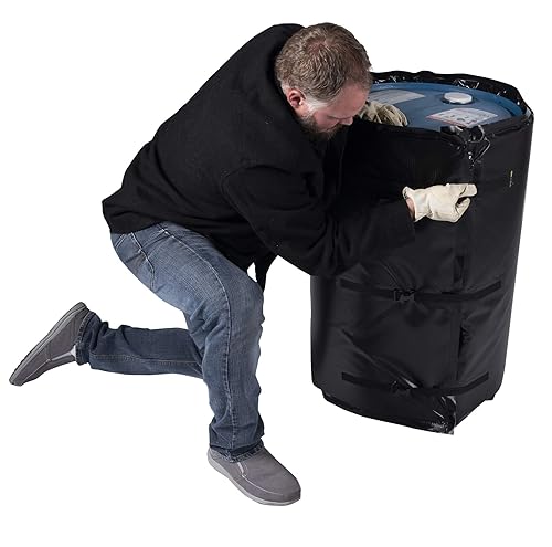 Miniatura 12 de Powerblanket PBL55F Full Coverage Drum Heating Blanket, 55 gal/208 L