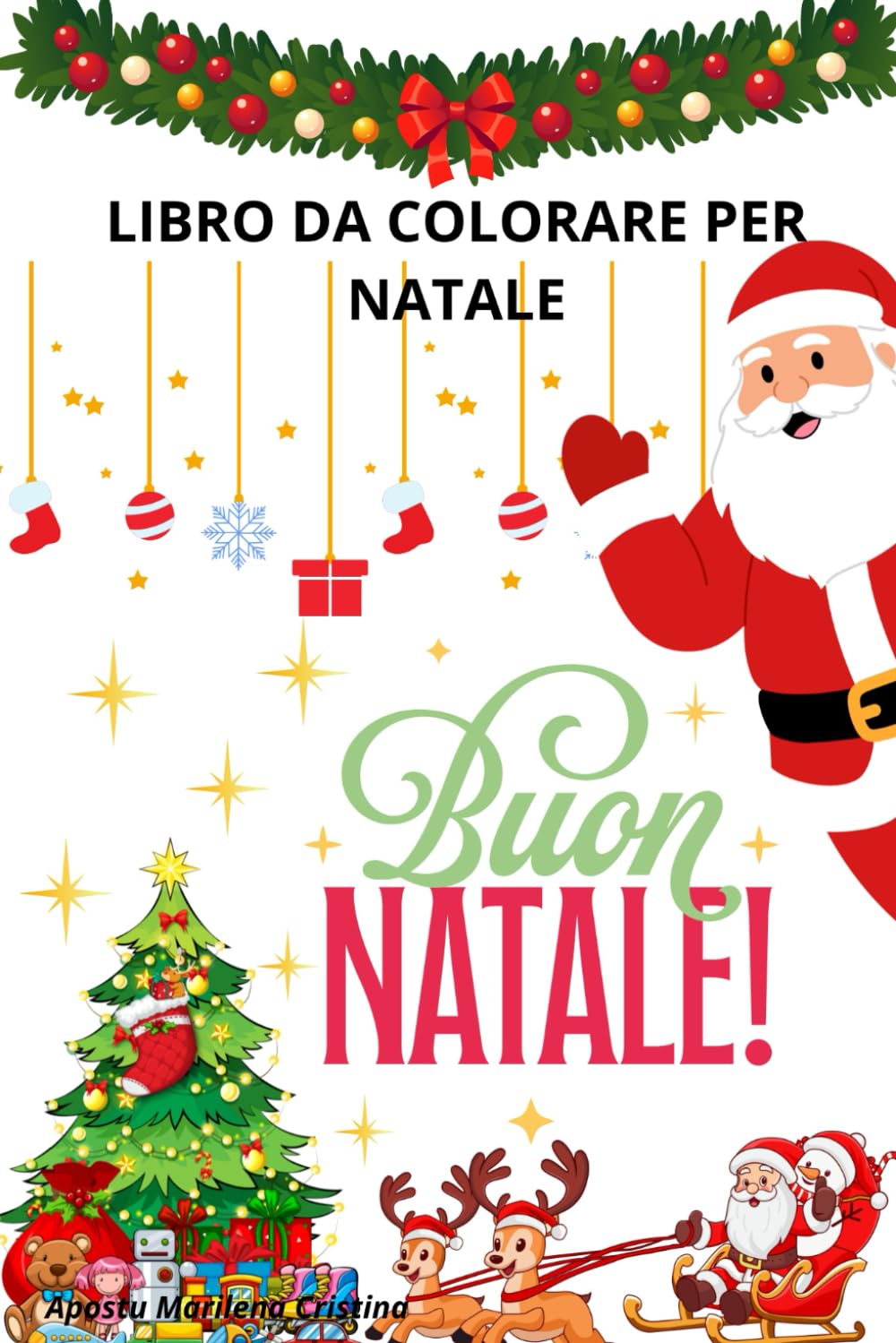 LIBRO DA COLORARE PER NATALE