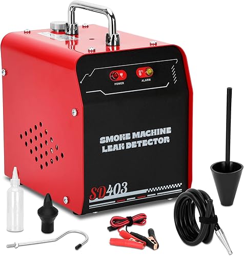 Miniatura 1 de Detector de fugas automotriz mejorado para máquina de humo, máquina de humo para automóvil, probador de diagnóstico de vacío EVAP de 12 V CC para