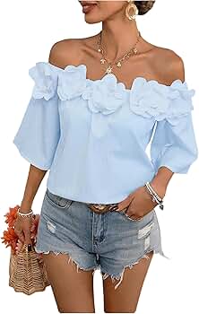 トップス andequal volume off shoulder blouse volume off shoulder blouse – andequal