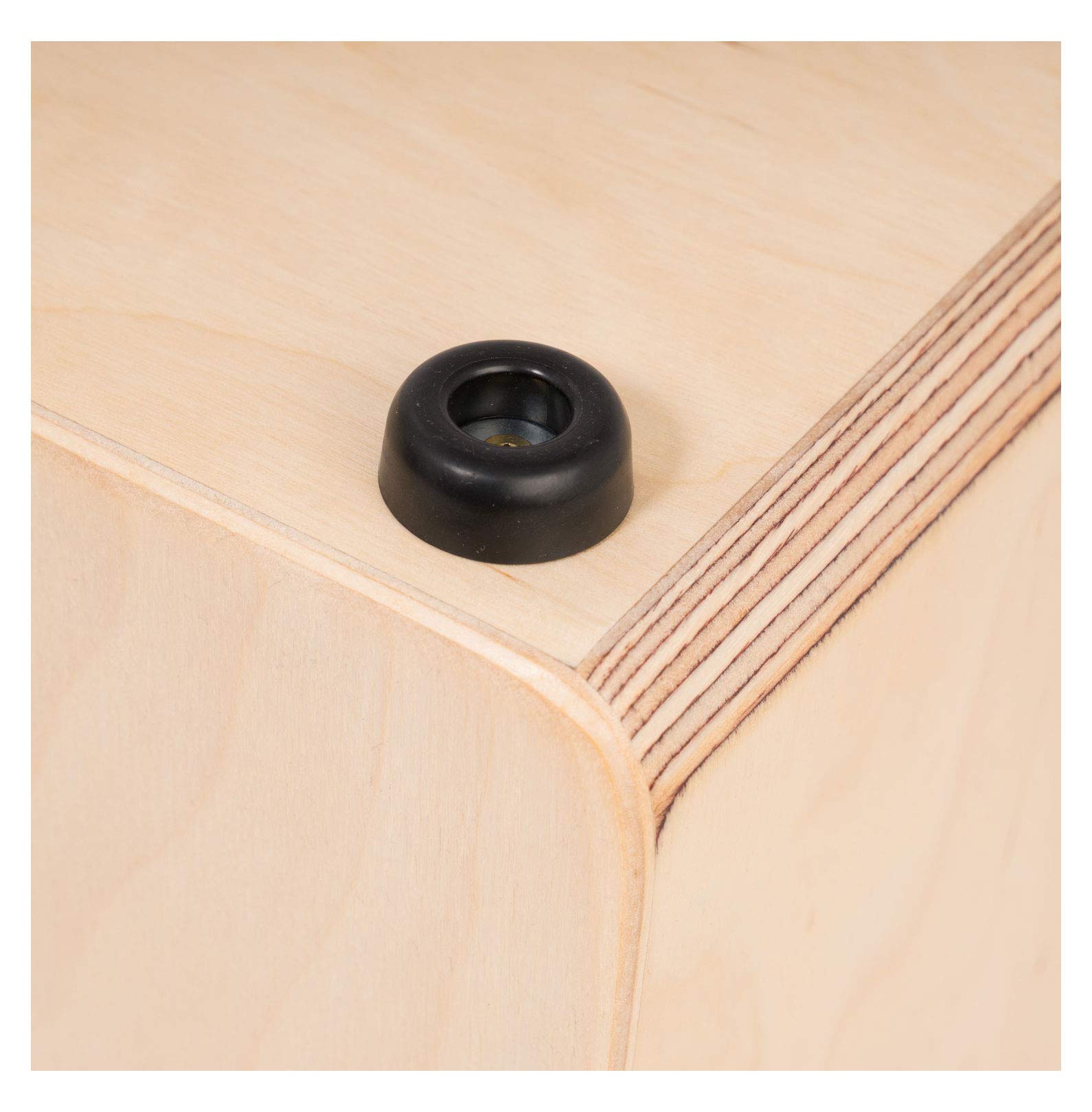 Sela SE 162 Primera Cajon Brown mit Sela Snare System, aufgebaut, für Einsteiger und Fortgeschrittene, Made in Germany