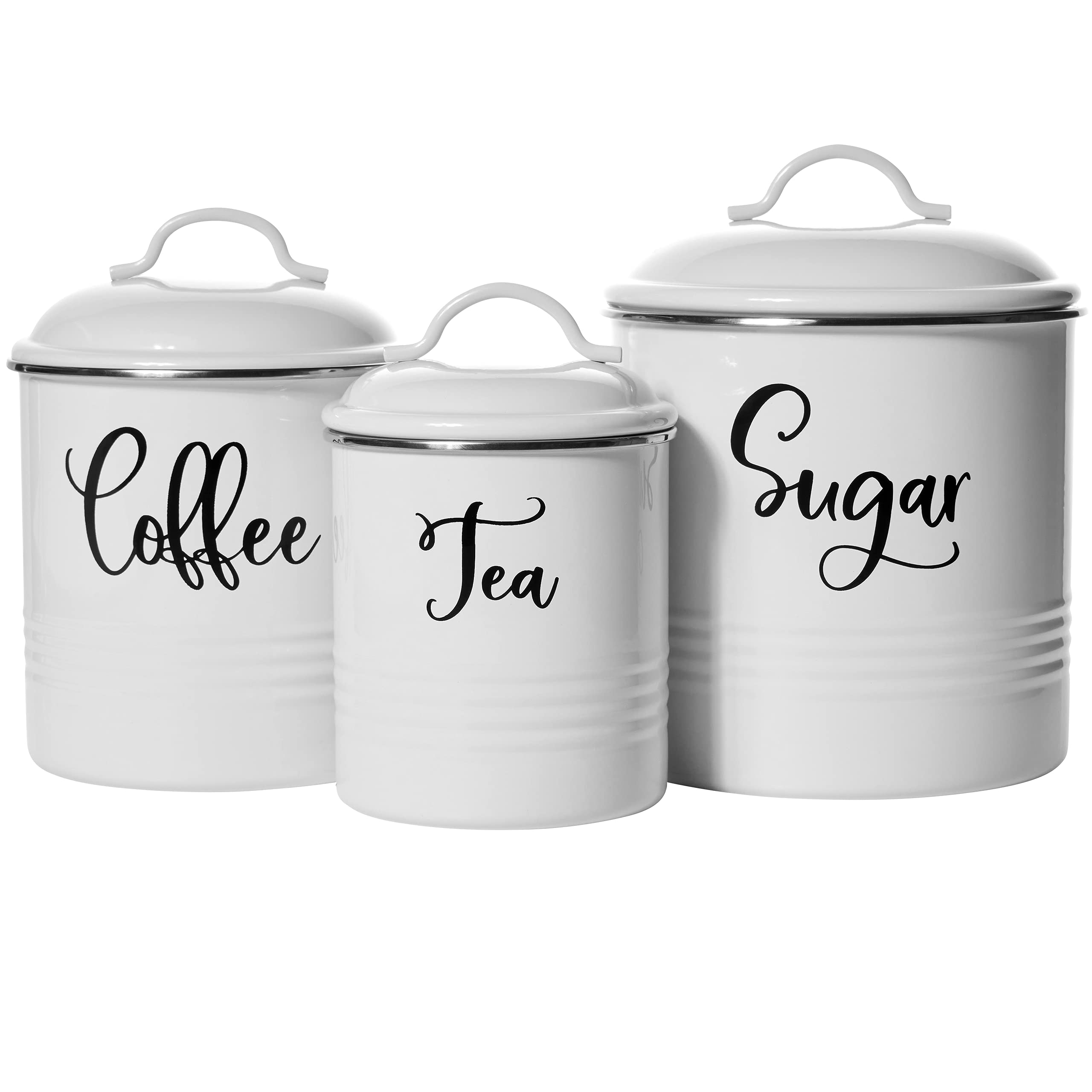 Coffee and tea canister sets sales