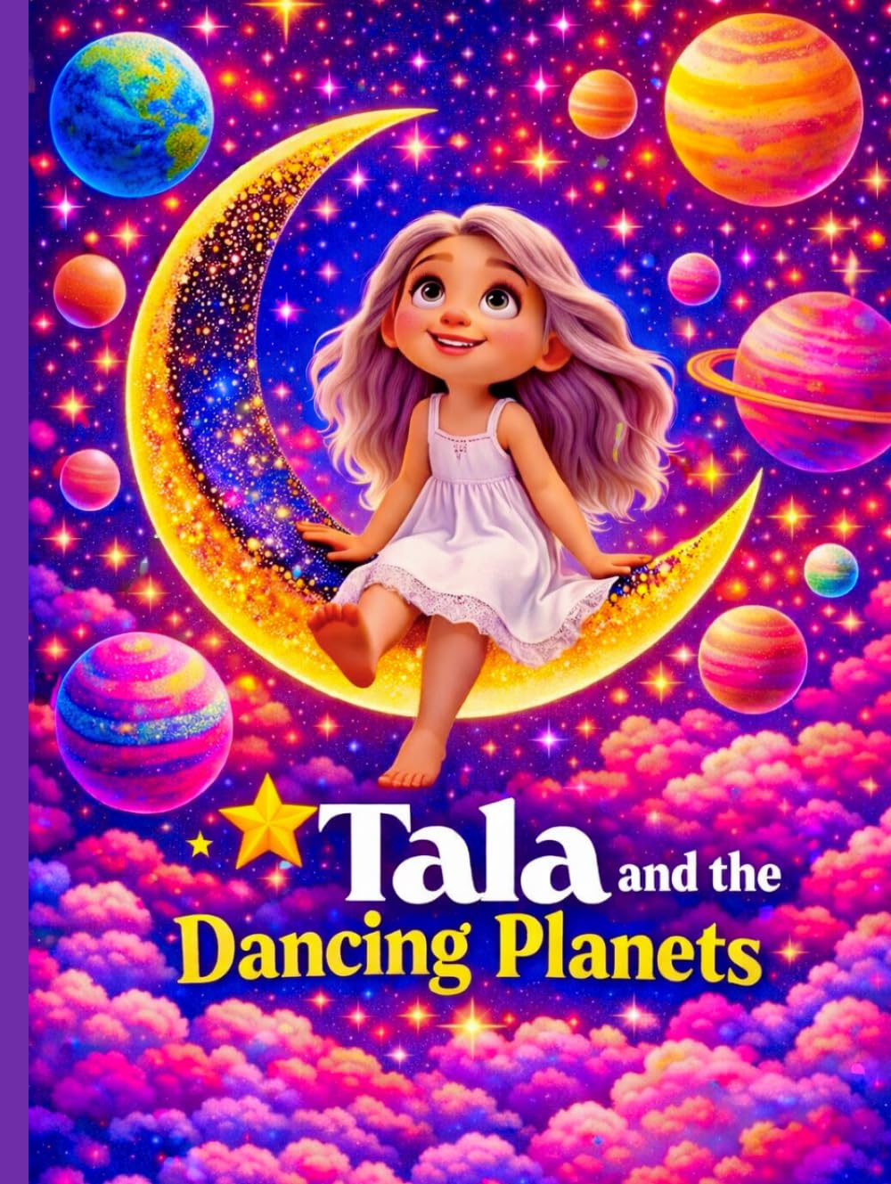 Tala and the Dancing Planets:A Magical Space Adventure for Kids Ages 3–5 About Exploring the Stars and Planets (Tala’s Colorful Worlds)