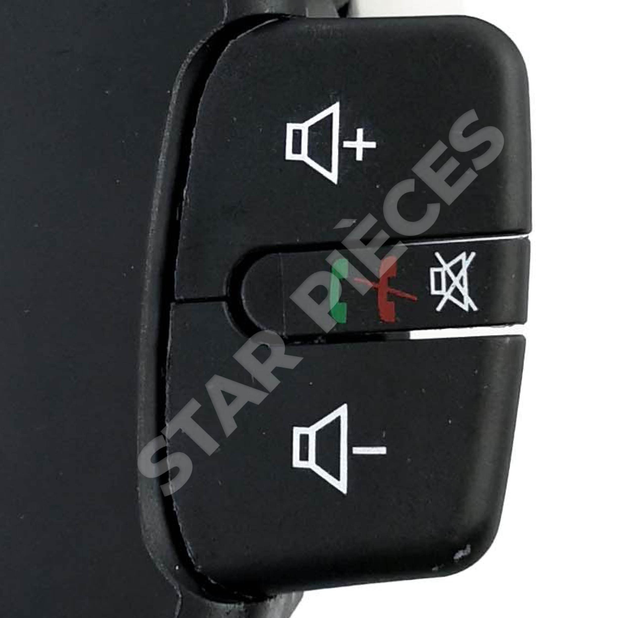 Commodo Compatible pour Clio 3, Kangoo 2 et Modus (2005-2012) Commande essuie-Glace, Lave Glace, réglages Radio | 8201590631 | 7701068115 | 7701057096