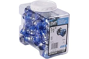 Halex ½ Inch Electrical Metallic Tube Raintight Compression Connectors