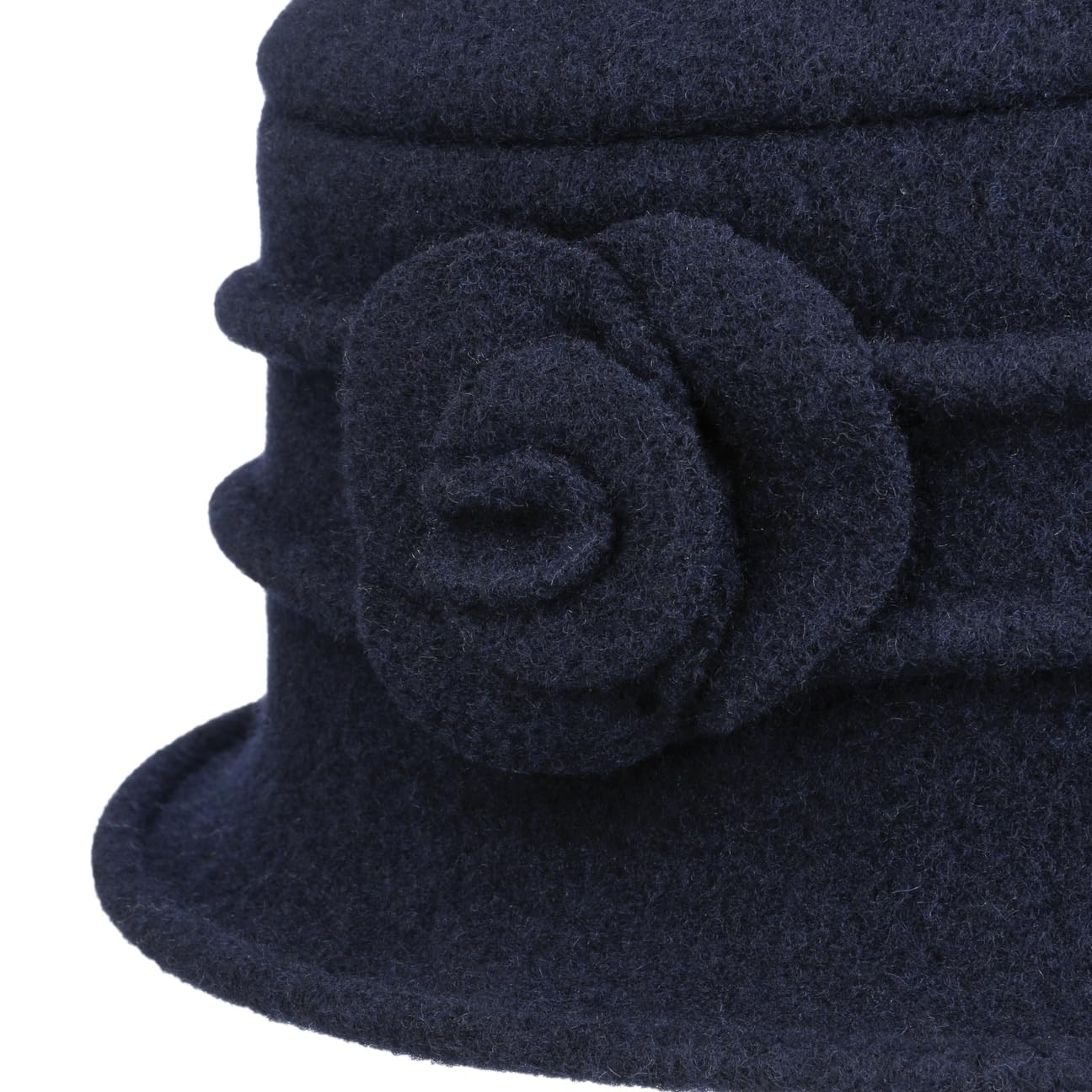 Seeberger Sombrero de Lana Hervida Beata Mujer - Cloche Invierno otoño/Invierno