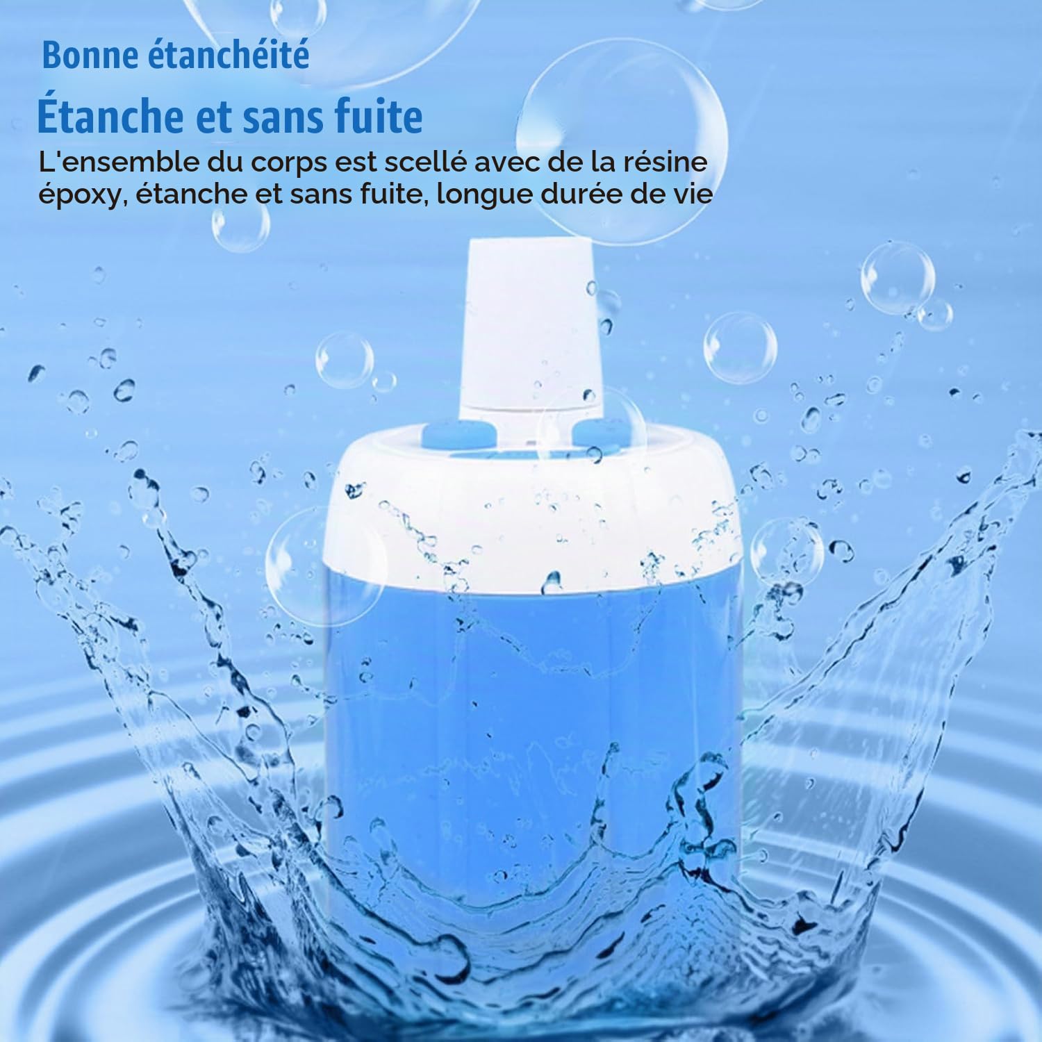 MEIION Cozidia Douche Portable Rechargeable électrique pour Bain d'extérieur, idéal pour Camping, dortoir extérieur et pour Les Animaux de Compagnie, avec démarrage Simple Auto - amorçante