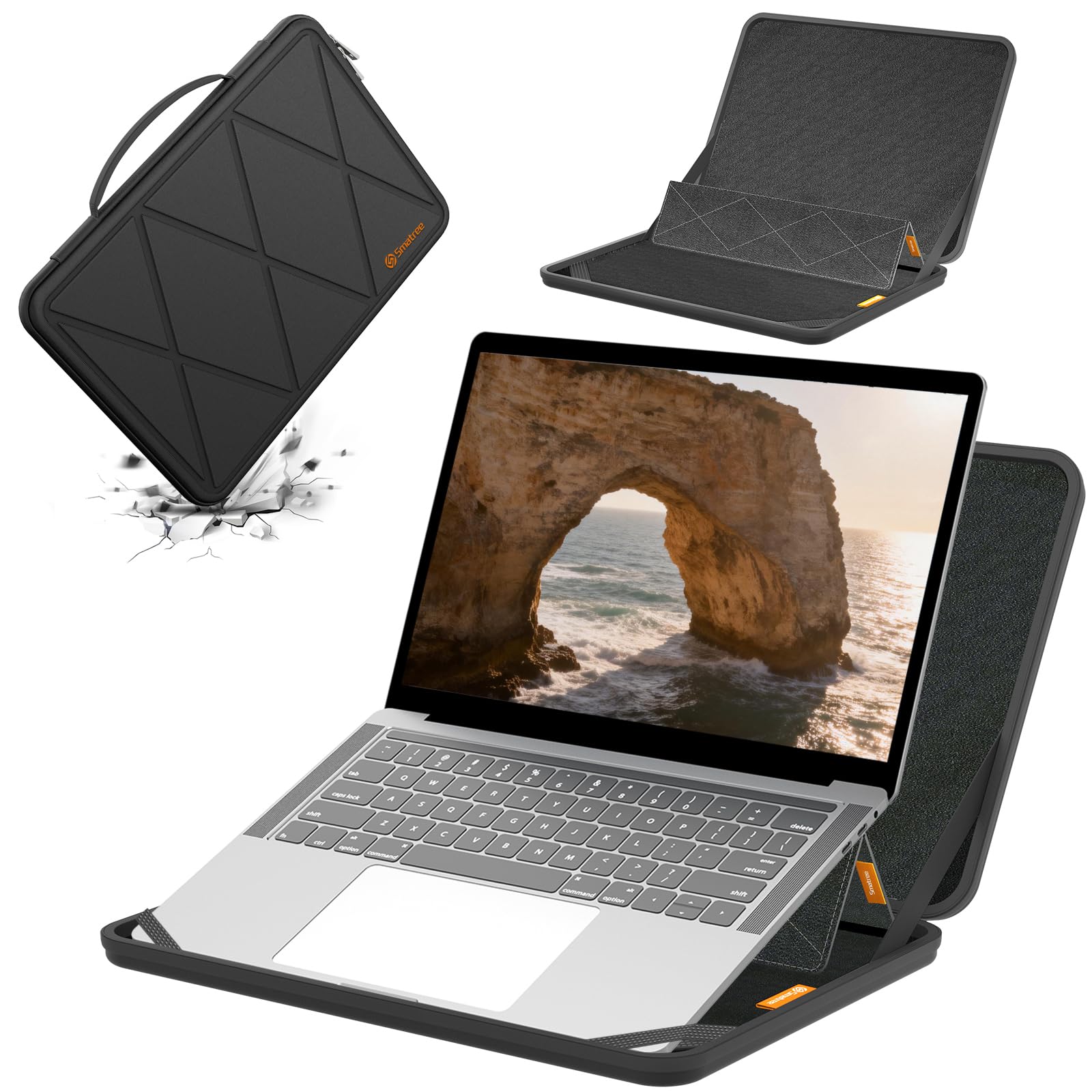 Smatree MS35T Protección rígida 13 Pulgadas Funda para portátil Compatible con Lenovo ThinkPad X13, para HP Elite x360 830/EliteBook, para DELL Pro 13 Plus pb13250, para Apple MacBook 2025/2024