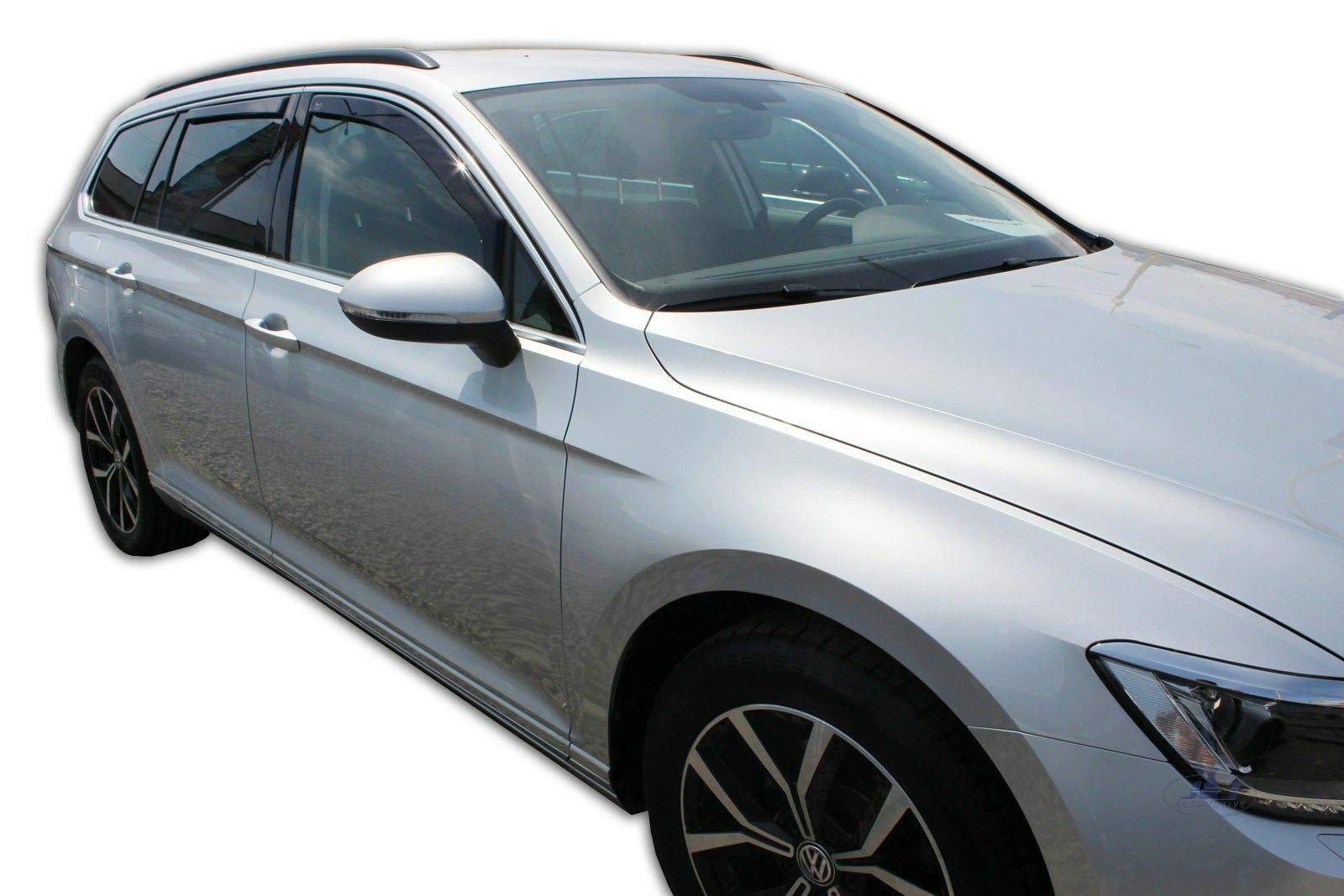 J&J AUTOMOTIVE Windabweiser passend für Volkswagen Passat B8 Variant Kombi 2014-2023 4tlg Heko Getönt