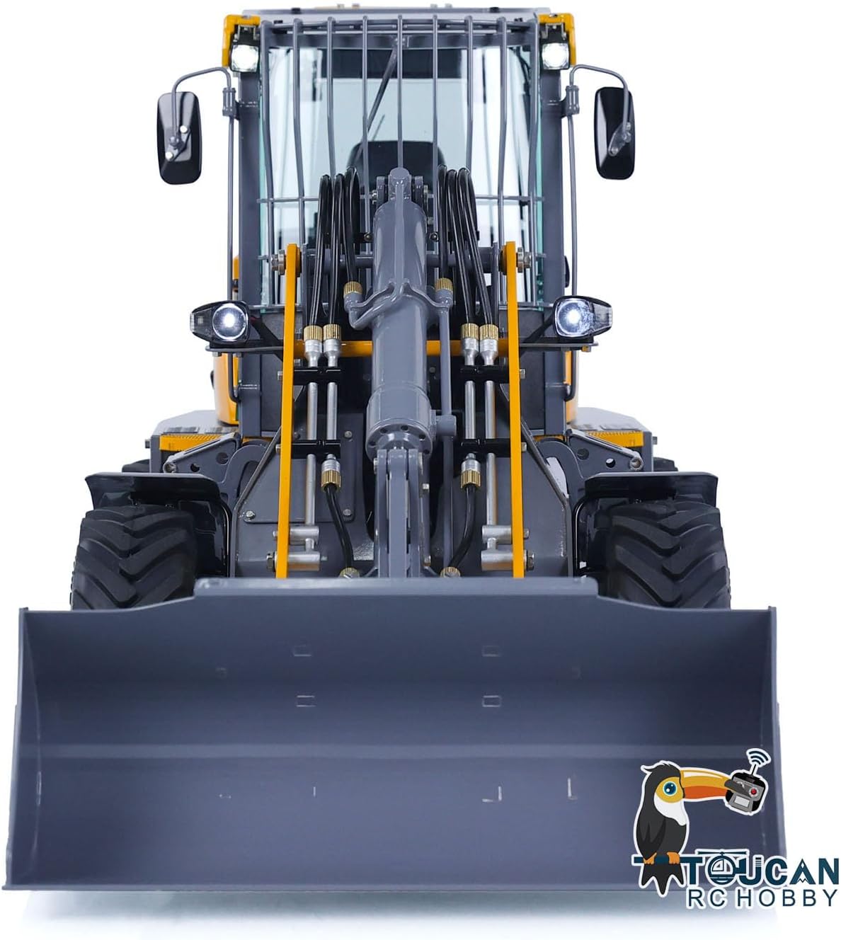 TOUCAN RC HOBBY LESU 1/14 Hydraulic RC Loader AOUE MCL8 ST8 Remote Control RTR Car Sound Light