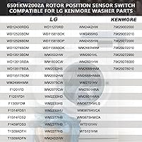 Vista 7 de WISINY 6501KW2002B 6501KW2002A Washer Rotor Position Sensor for LG Hall Sensor Fixed The LE Erorr Code Compatible for Kenmore LG Washer Parts