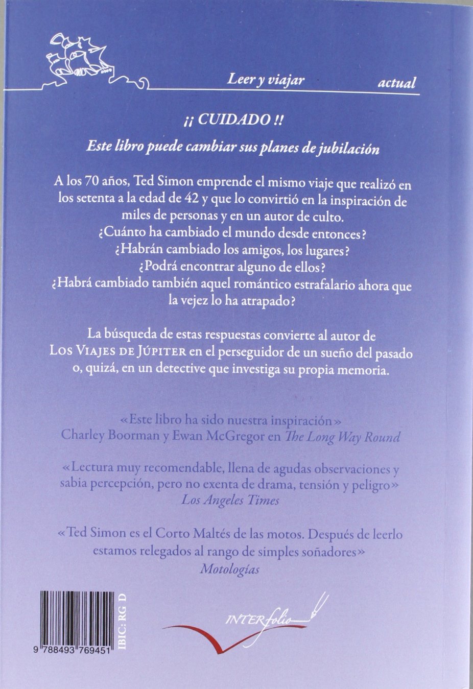 Los Sueños de Júpiter: En la carretera de nuevo 30 años después: 16 (Leer y Viajar)