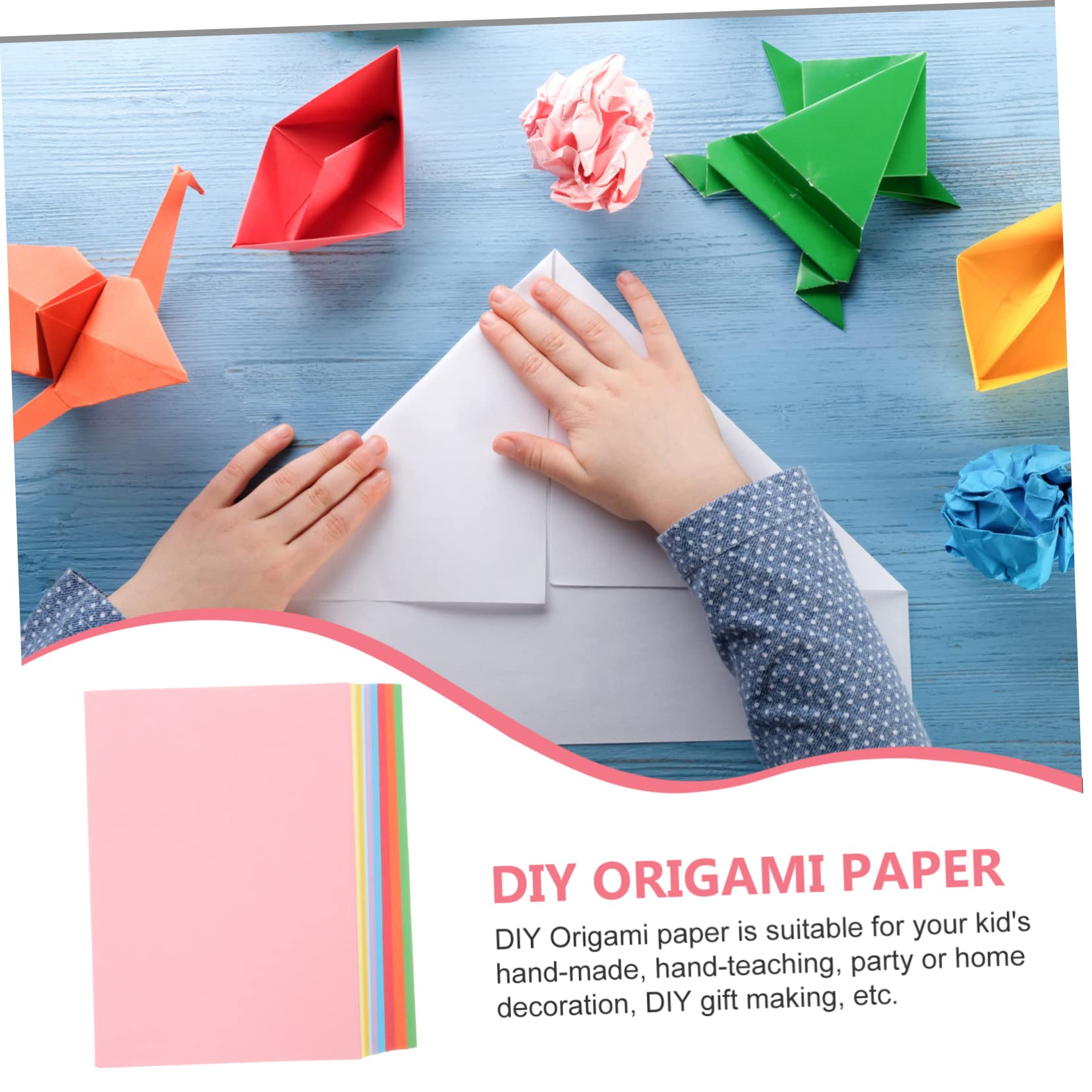 STOBOK 100blätter Origamipapier Malpapier Druckpapiere Faltpapier Bastelpapier Diy Faltspapier Für Bastel Und Kunstprojekte Heimdekoration