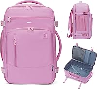 Vista 11 de ECOHUB Mochila de Viaje Mochila de Equipaje de Mano, Negro-3, Mochilas de viaje