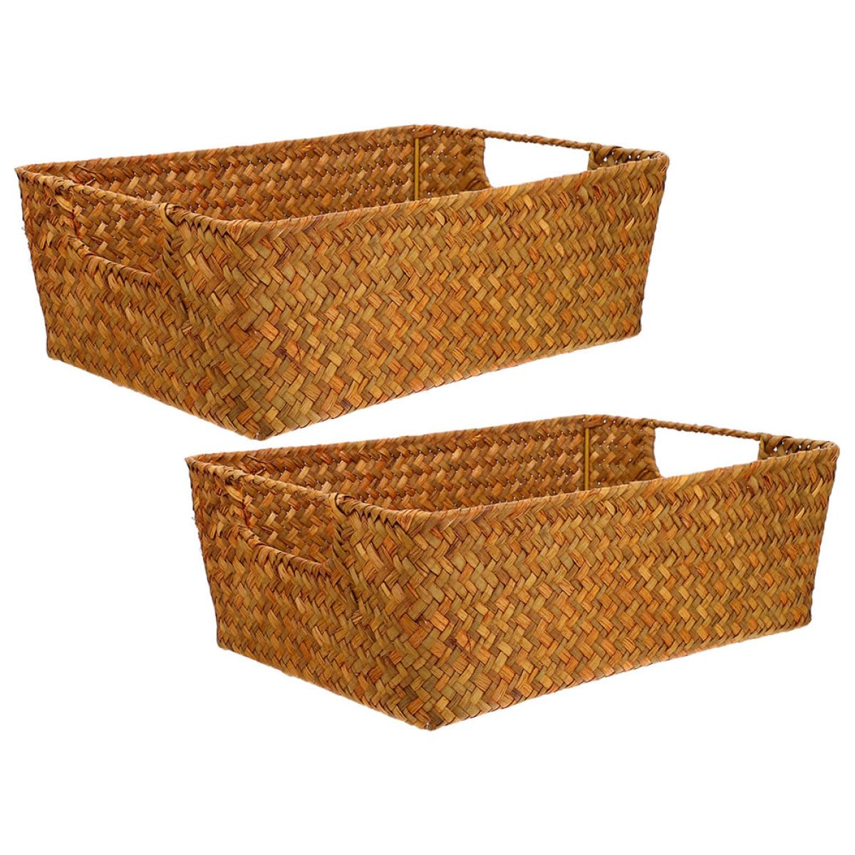 Panier à fruits tressé en osier pour une cuisine rustique