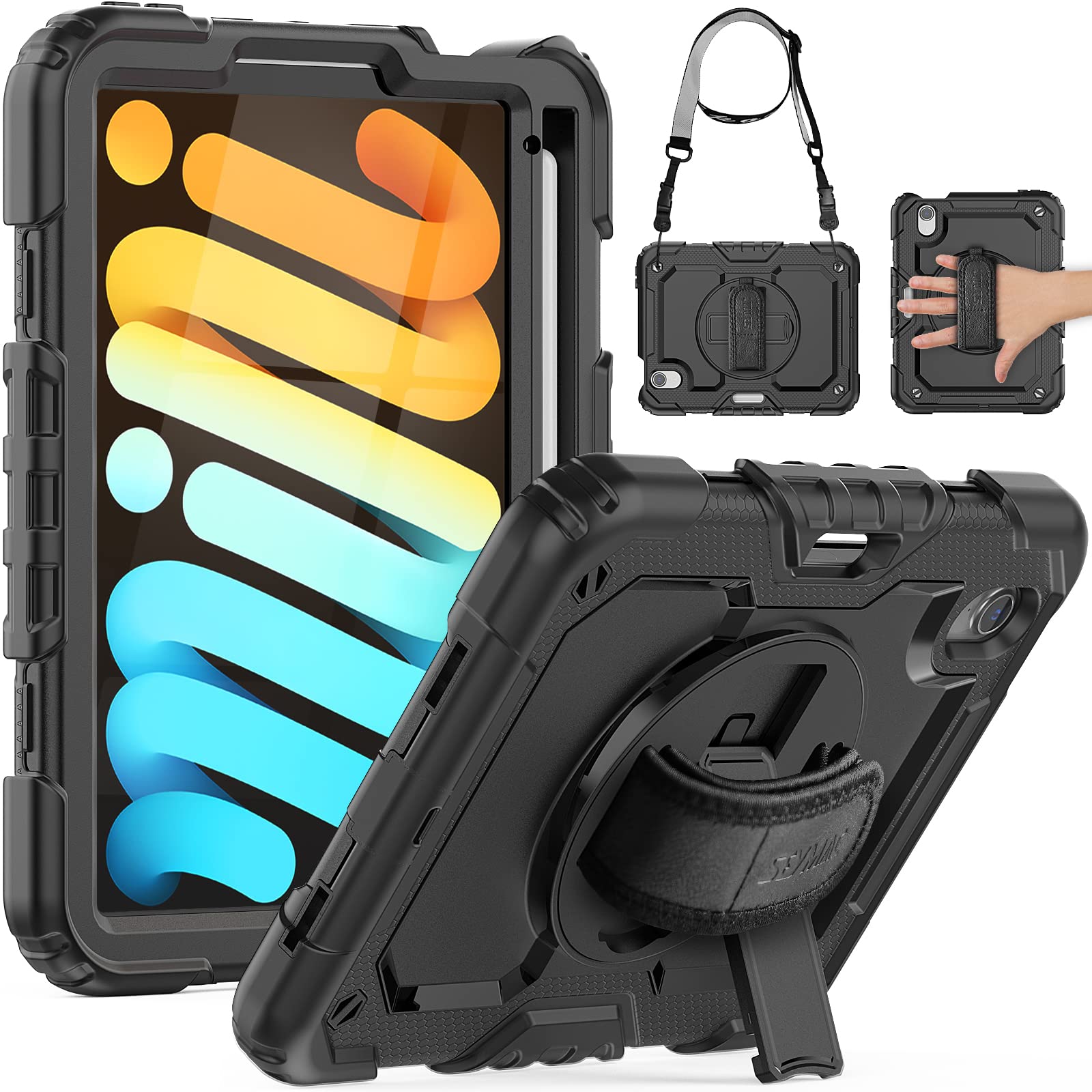 トーマスさま専用 iPad mini 7 Amazon.com: SEYMAC Case for iPad mini 7 (A17 Pro) 2024/ Mini 6 8.3