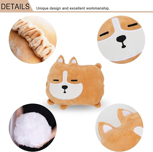 Vista 15 de Sexysamba Almohada para reposacabezas de automóvil, almohada de cuello de dibujos animados para automóvil, cómoda y suave para asiento de automóvil