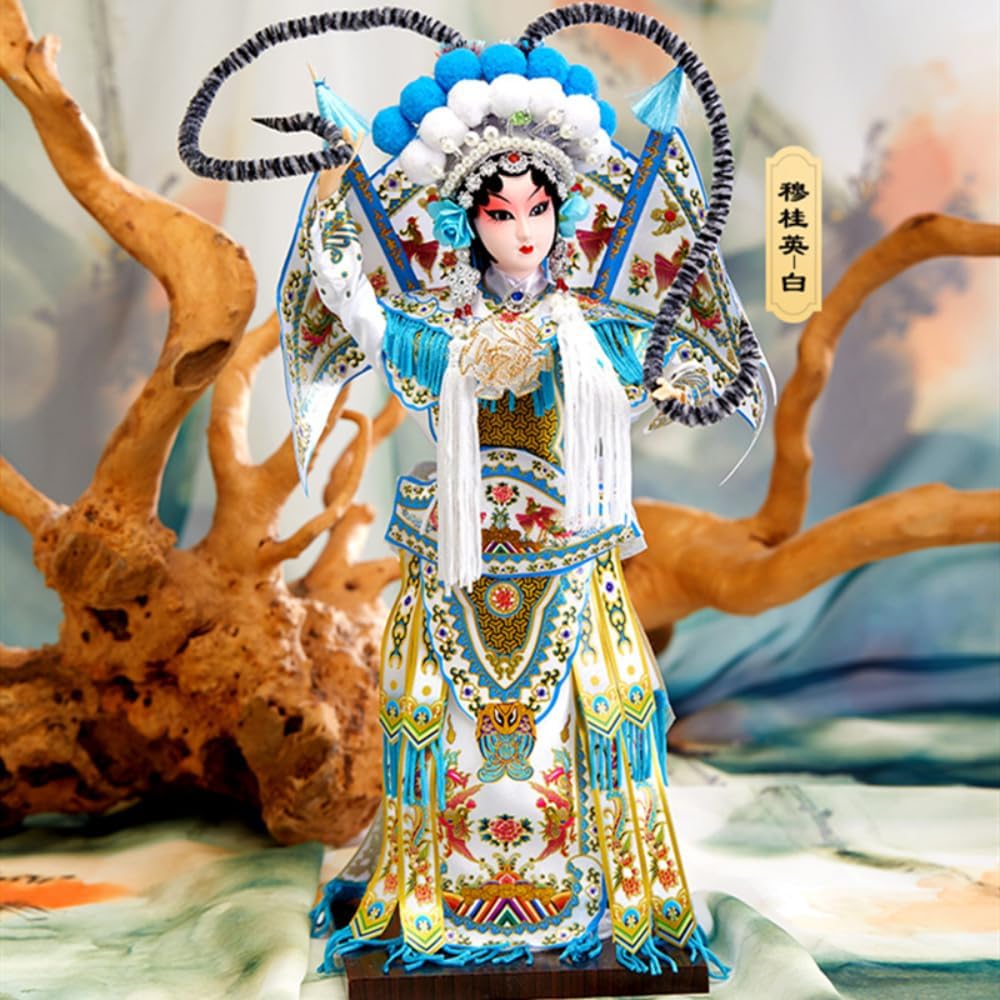 32cm Chinese Characteristics Small Peking Opera Character Masks Traditional Arts and Crafts Works