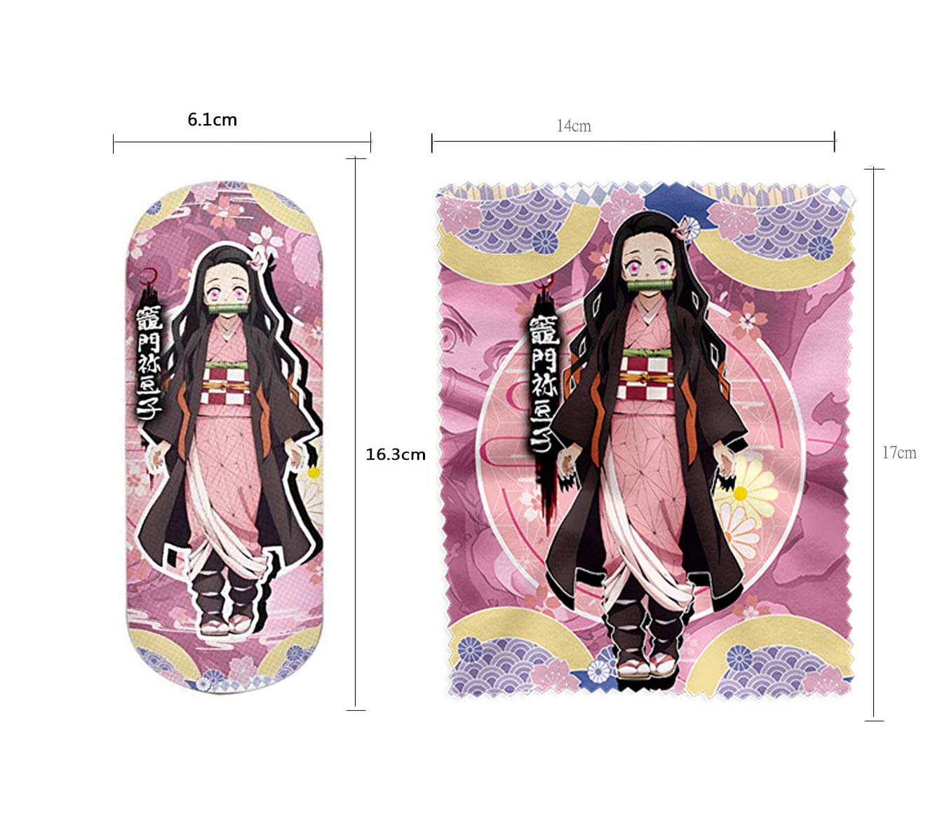 Amazon.co.jp: XerathDIY鬼メガネケース 胡蝶しのぶ 眼鏡ケース メガネ