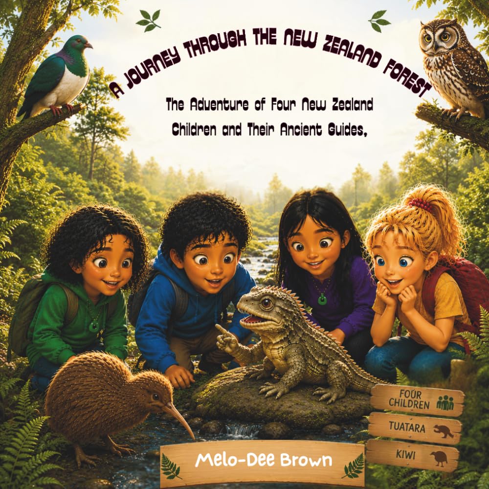 A Journey Through The New Zealand Forest: The Adventure of Four New Zealand Children and Their Ancient Guides