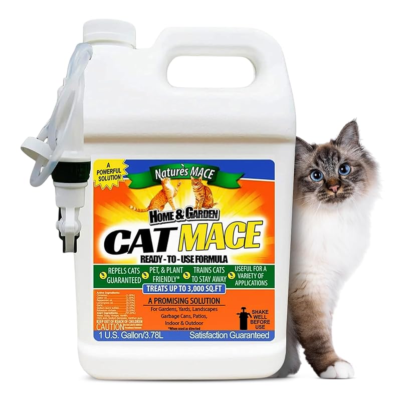 Repelente para Gatos Nature's MACE Spray Pronto para Uso com Aroma de Canela 3,79 L