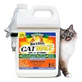 Nature's Mace Cat Mace Cat Repellent, Pets Training Tool, Outdoor & Indoor, Home, Liquid Spray Deterrent, Landscaped, Marking, Anti-Scratch, Garden & Furniture Protector, Ready-to-Use, 1 Gallon Spray