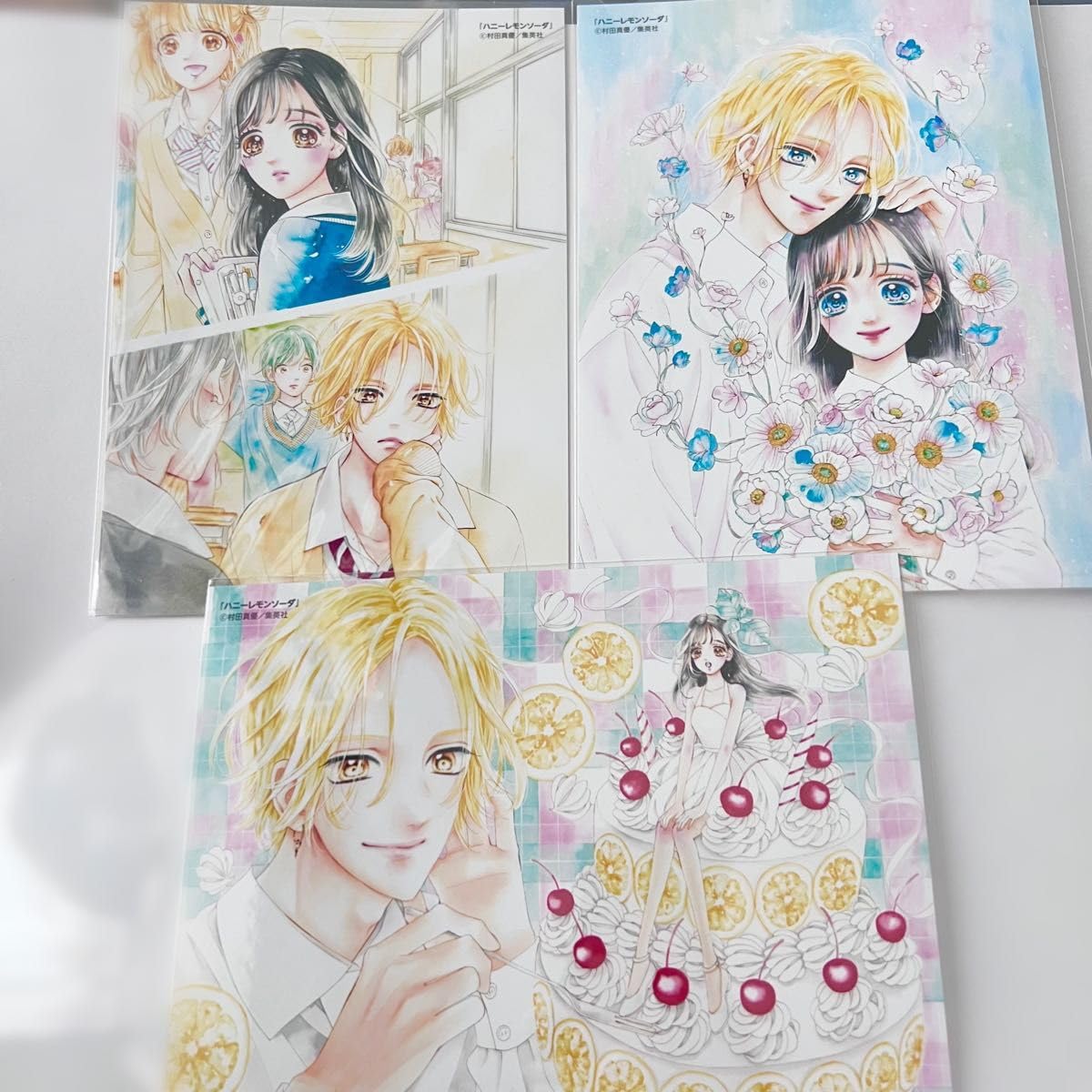 Amazon.co.jp: ハニーレモンソーダ ガルフェス 生プリ ポストカード