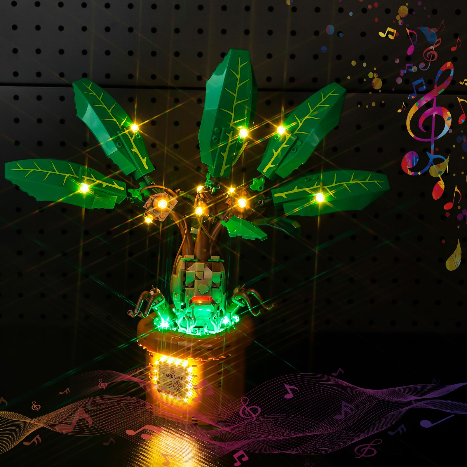 BrickBling Juego de Luces LED Compatible con Lego 10311 Orquídea Botánica Set (solo luces, no incluye bloque de construcción), versión de control — view 30