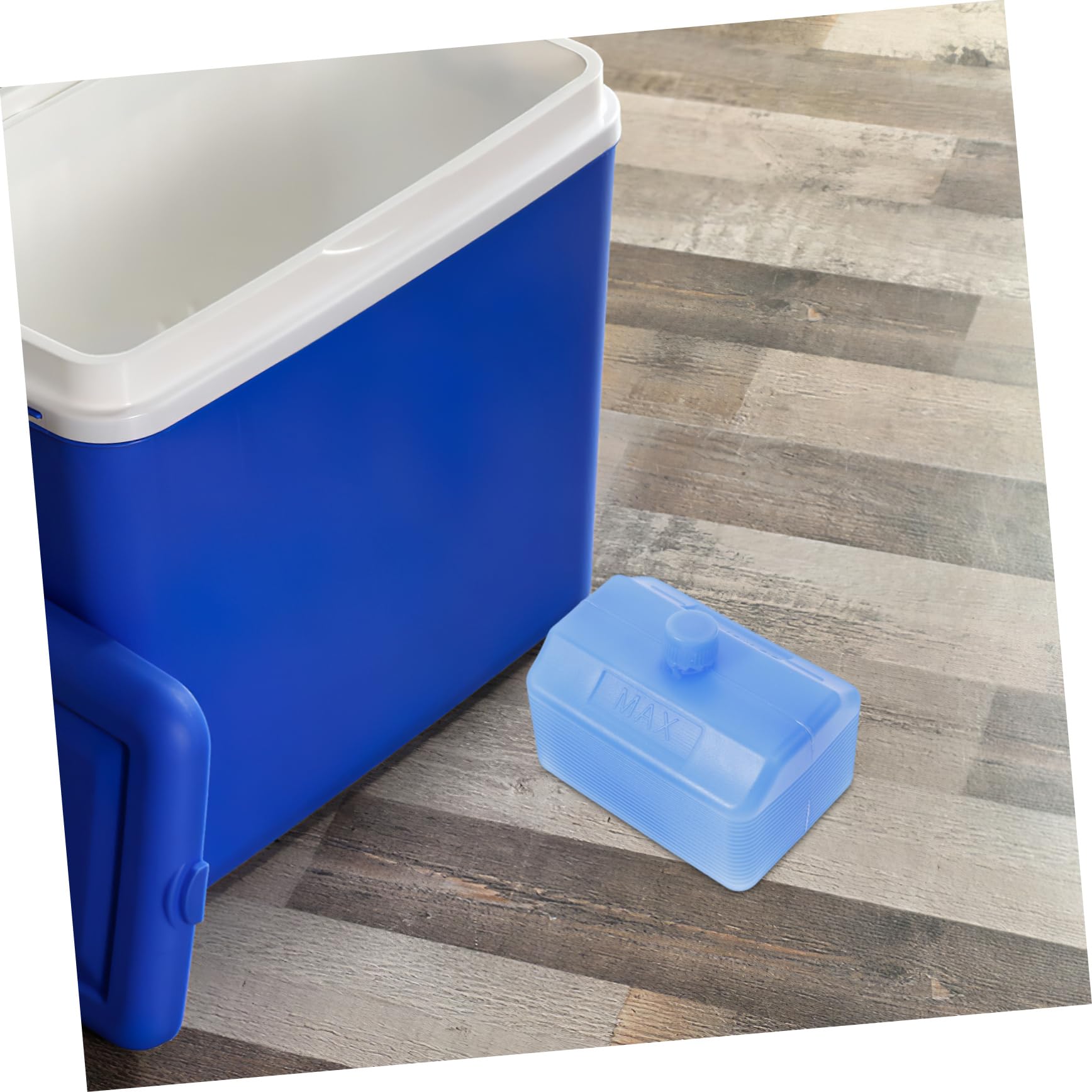 BESPORTBLE 2pcs Portable Ice Packs for Lunch Boxes Reusable Cooler Freezer Packs Enhance Air Conditioner Efficiency for Outdoor Activities and Daily Use