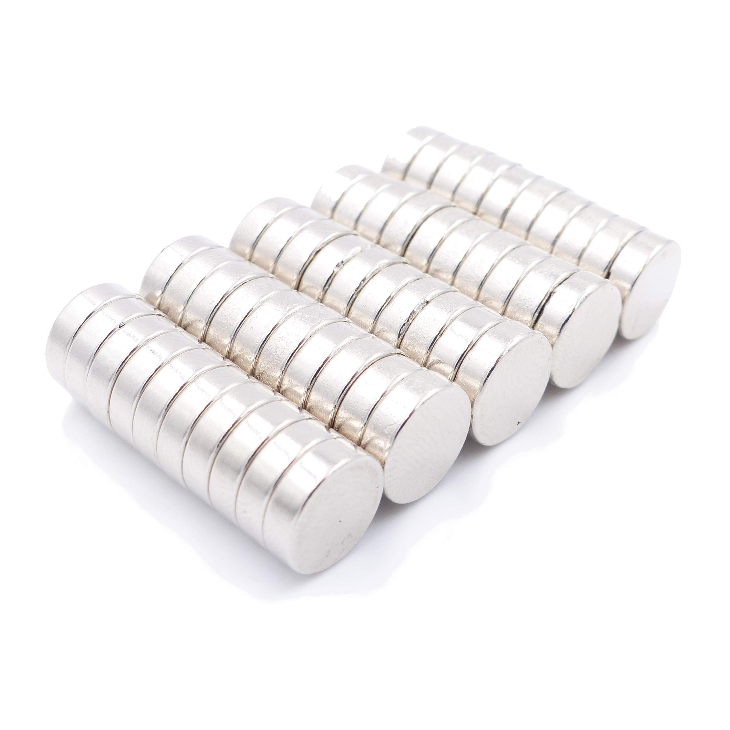 45 Mini-Scheibenmagnete N52 – Superstark, Perfekt Für Modellbau, Whiteboard & Basteln