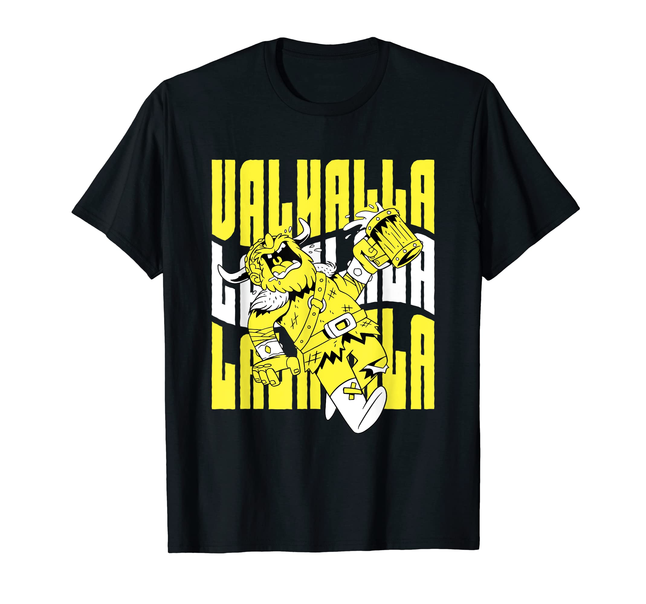 Brunken Viking Celts Nordmann draws into battle T-Shirt