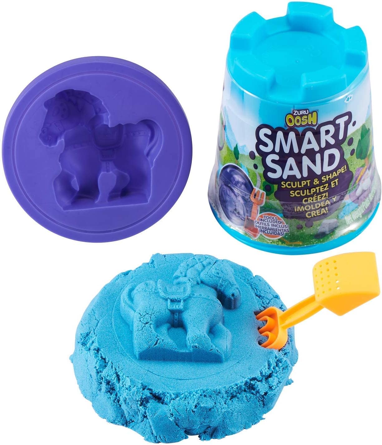 OOSH Moldable Smart Sand 500g Container (Colors May Vary)
